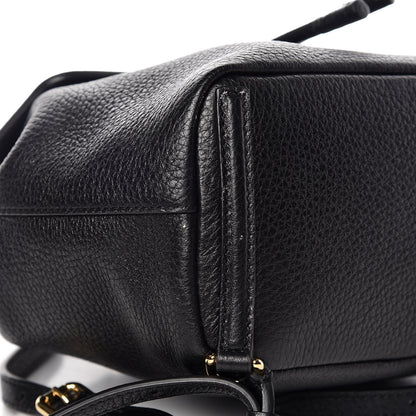 Dolce & Gabbana Calfskin Mini Miss Sicily Backpack Black 5 of 8