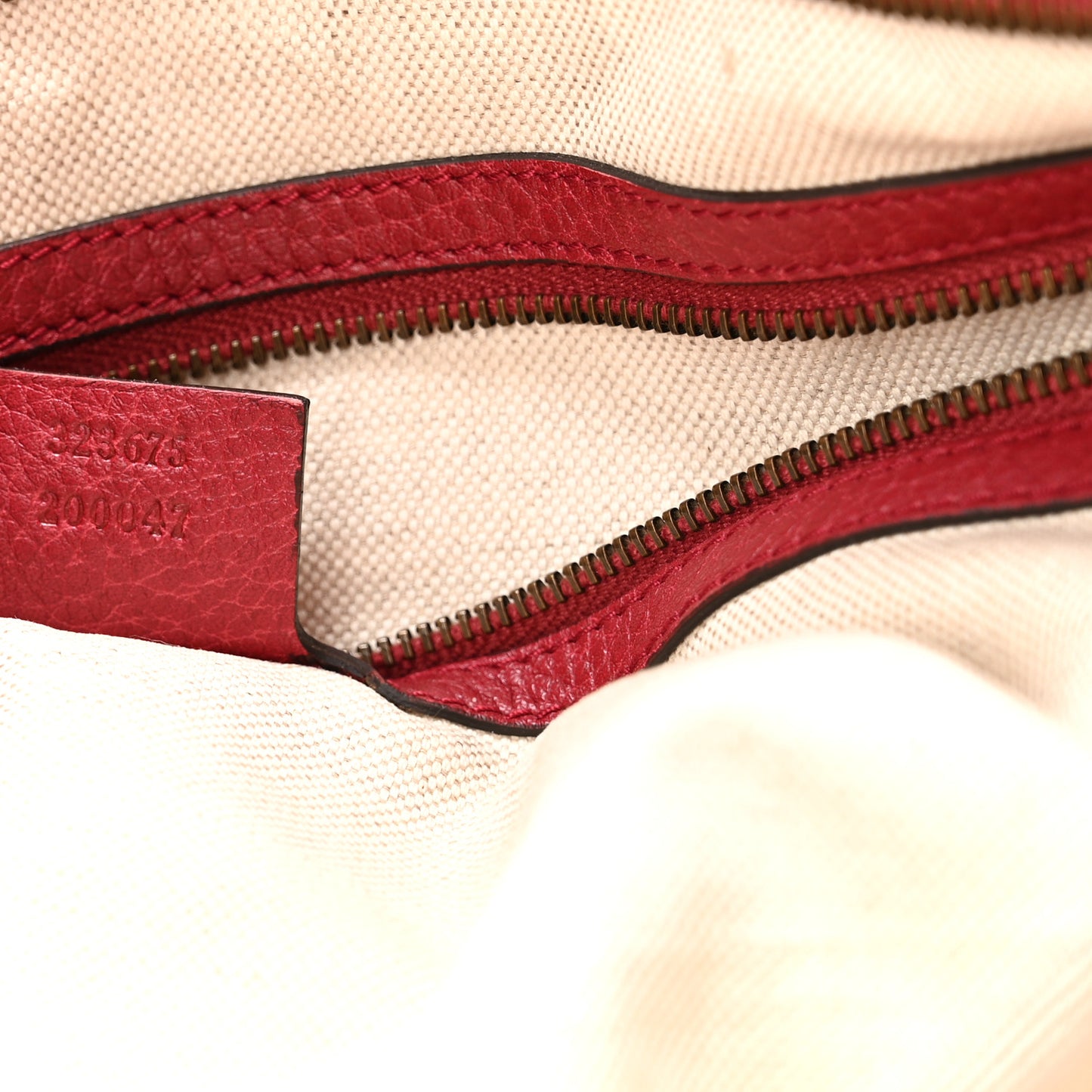 Monogram Medium Miss GG Top Handle Bag Dark Red
