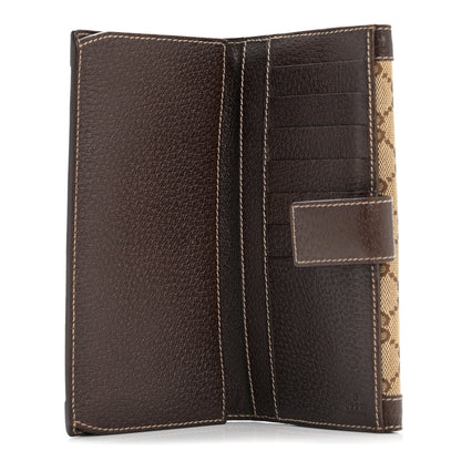 Gucci Crystal Monogram Continental Charmy Wallet Brown 5 of 12