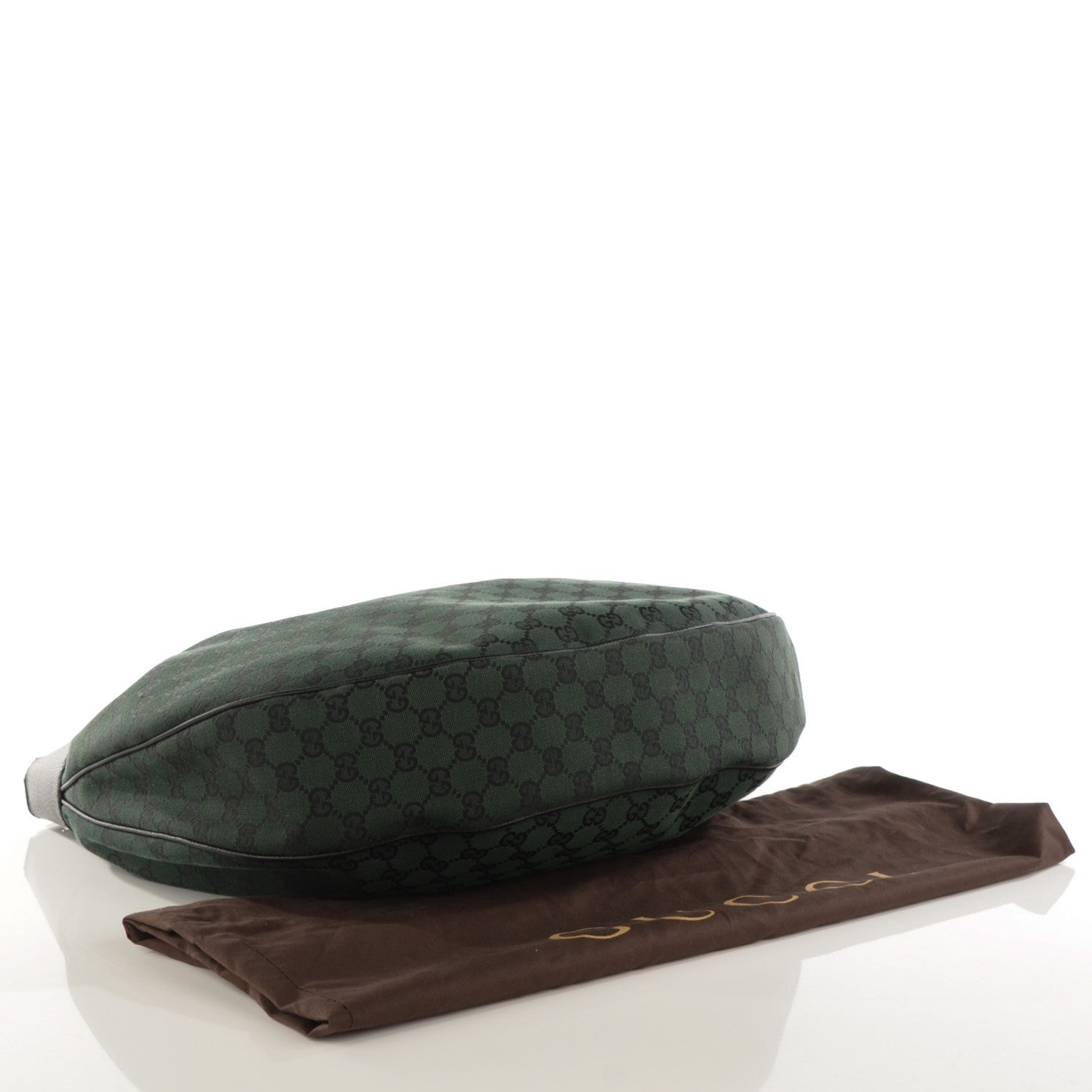Gucci Monogram Signature Hobo Green 4 of 7