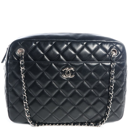 Chanel Lambskin Large Camera Case Black 1 of 8