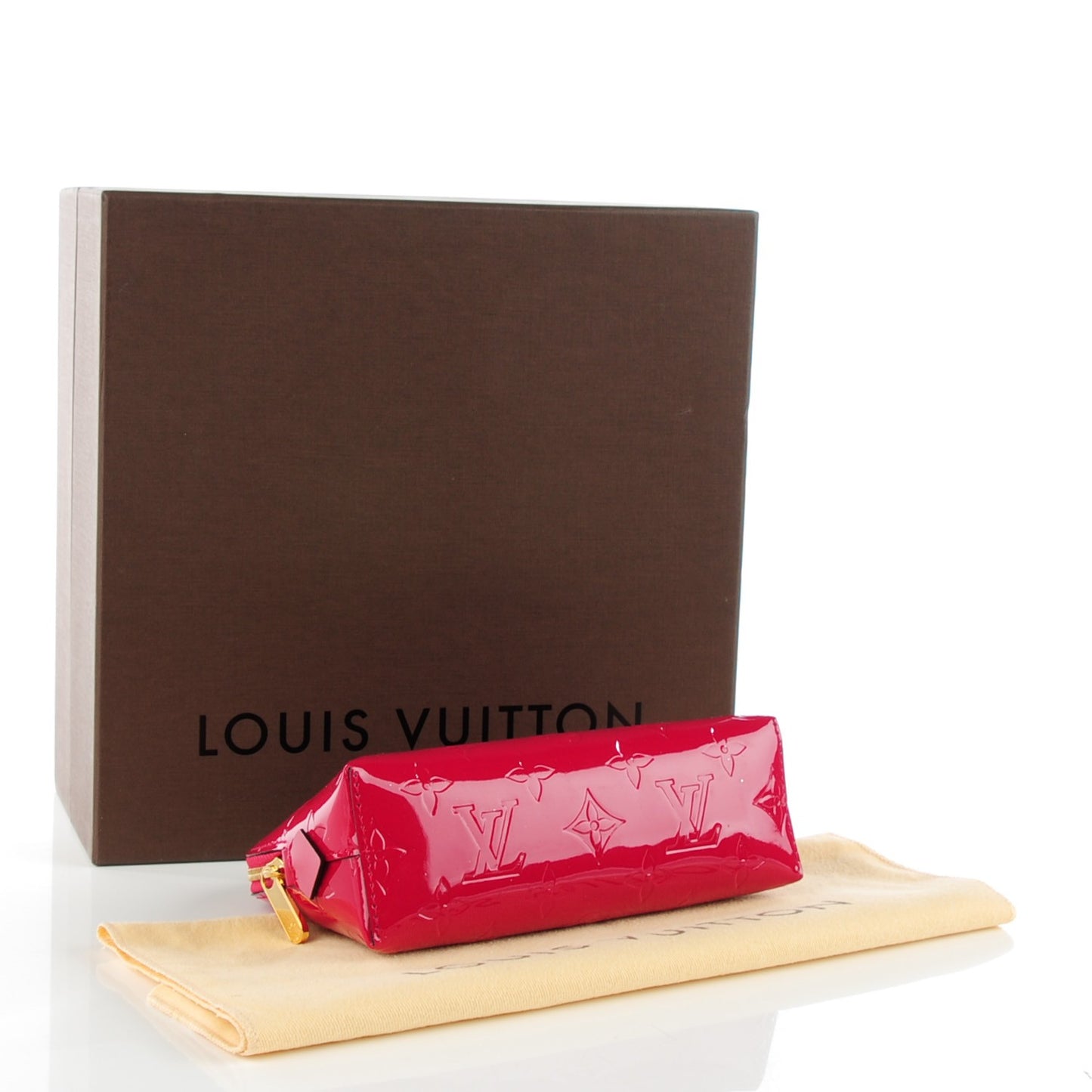 Vernis Cosmetic Pouch Rose Indien