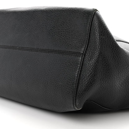 Gucci Pebbled Calfskin Medium Swing Tote Black 9 of 21