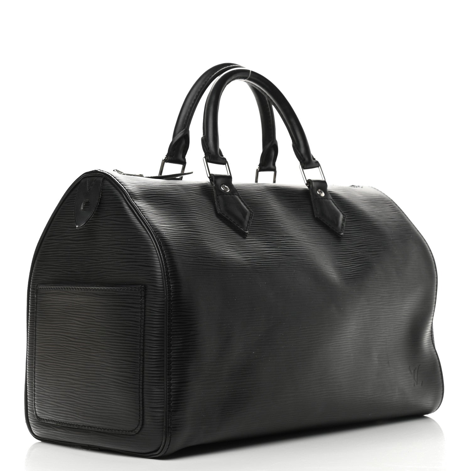 Louis Vuitton Epi Speedy 30 Black 2 of 8
