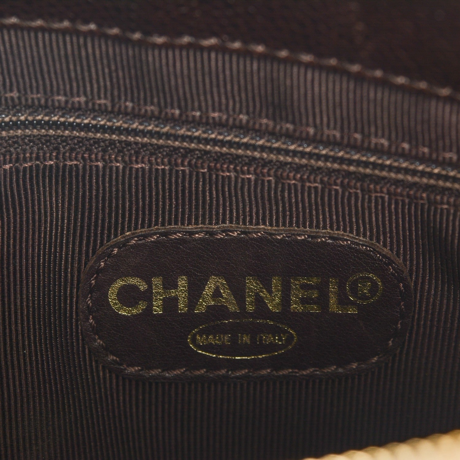 Chanel Caviar Flap Shoulder Bag Brown 6 of 7