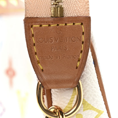 Louis Vuitton Monogram Multicolor Pochette Accessories White 7 of 9