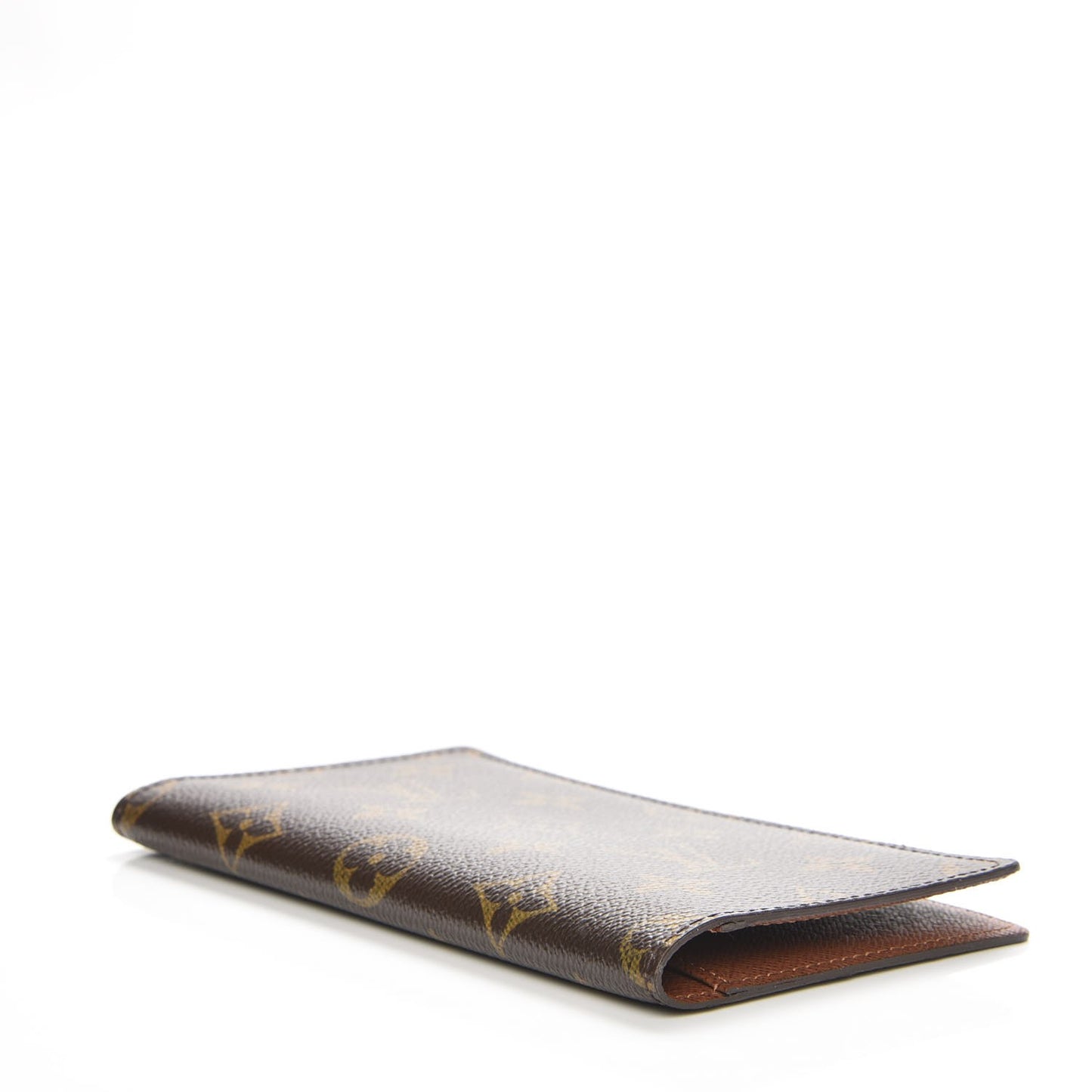 Monogram Checkbook Holder Wallet
