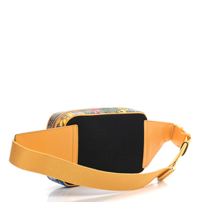 Gucci GG Supreme Monogram Flora Medium Ophidia Belt Bag Beige Multicolor Crop 2 of 8