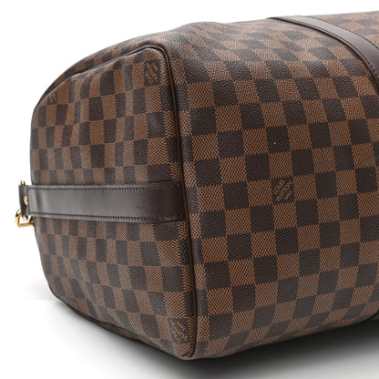Louis Vuitton Damier Ebene Keepall Bandouliere 45 8 of 9