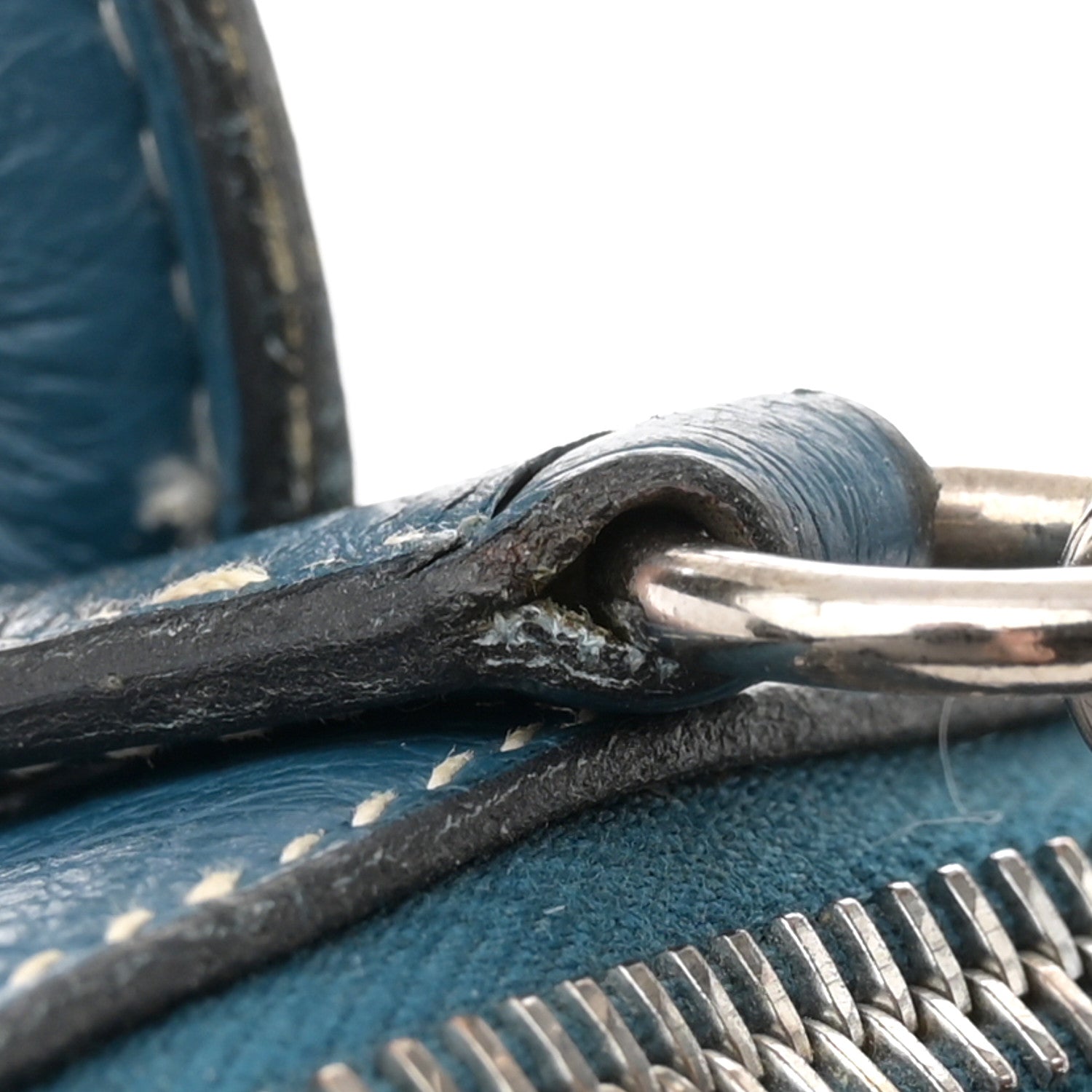 Hermes Taurillon Clemence Bolide 35 Bleu Agate 19 of 23
