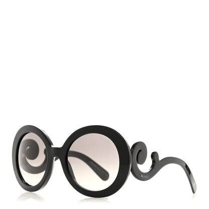 Prada Baroque Sunglasses SPR 27N Black 1 of 9