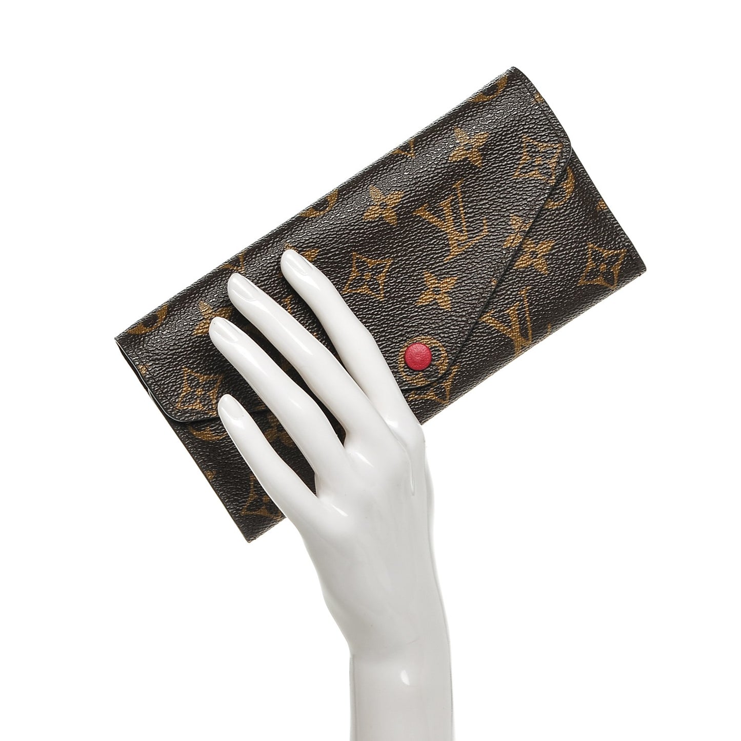 Monogram Josephine Wallet Fuchsia