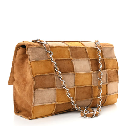 Chanel Suede Chocolate Bar Mademoiselle Flap Multicolor 3 of 12
