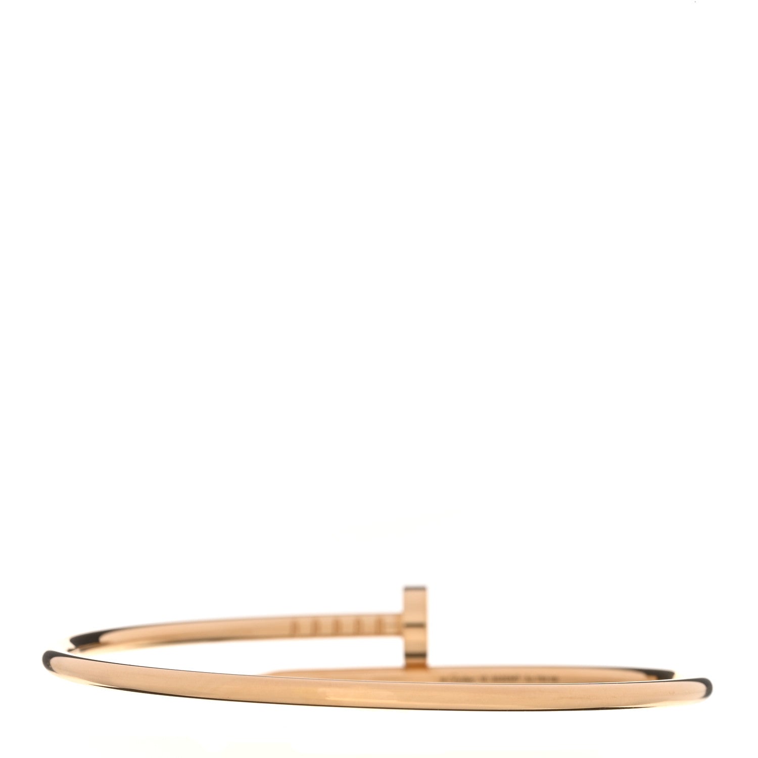 Cartier 18K Yellow Gold Small Juste Un Clou Bracelet 18 2 of 5