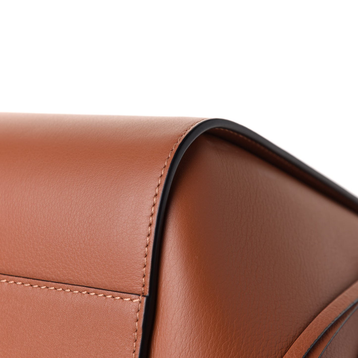 Calfskin Small Hammock Shoulder Bag Tan
