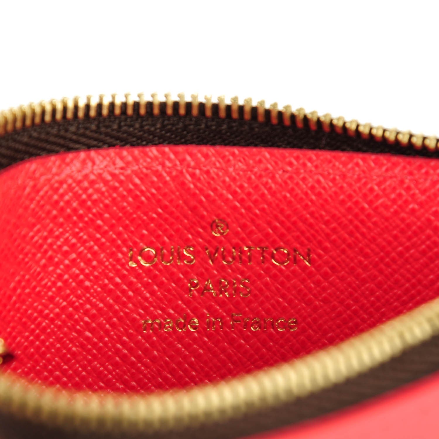 Louis Vuitton Monogram Totem Key Pouch Flamingo 6 of 7