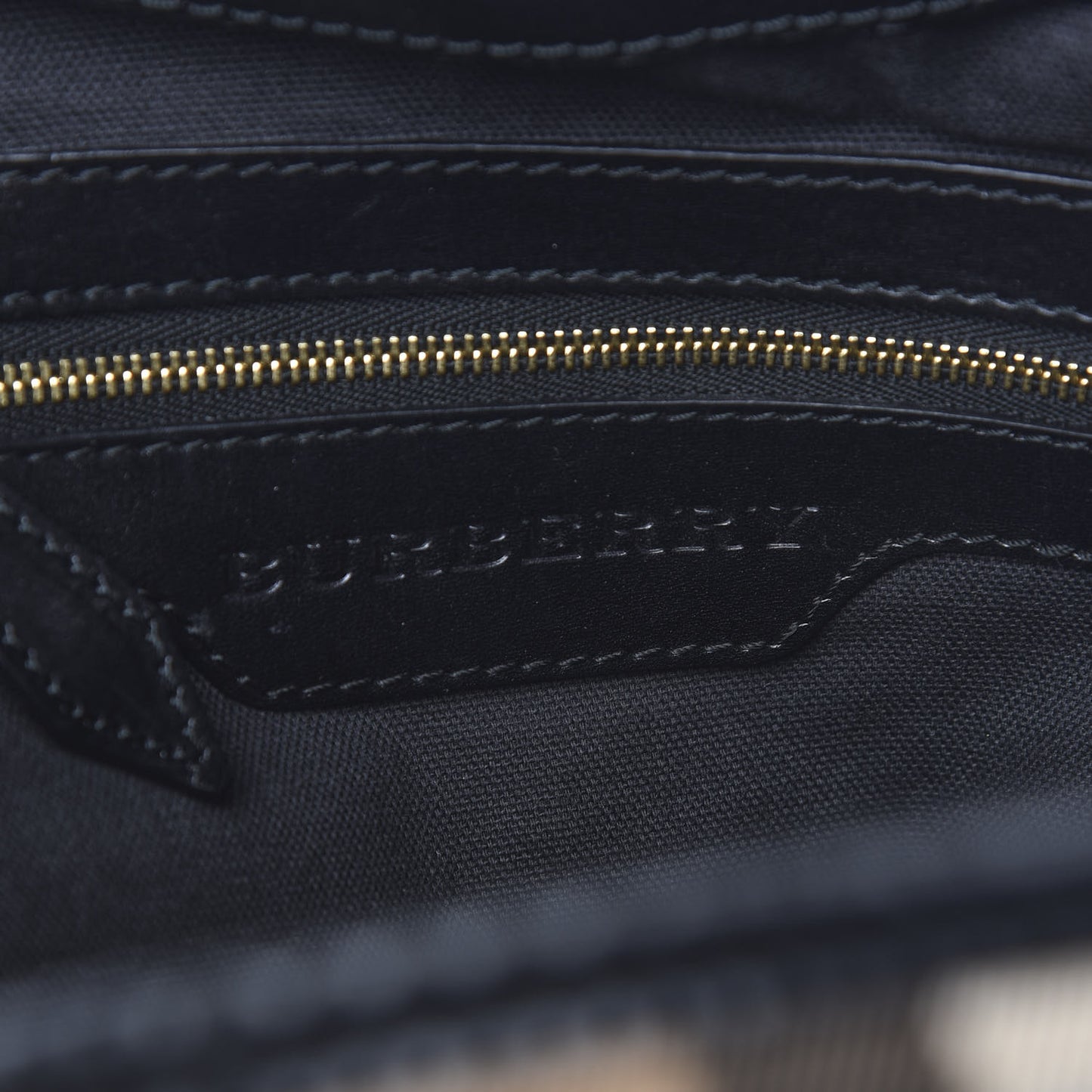 House Check Small Canterbury Tote Black