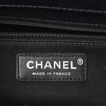 Chanel Caviar Quilted Timeless CC Shopping Tote Black 6 of 16