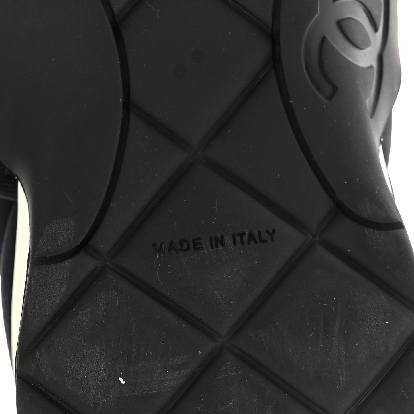 Stretch Fabric CC Sneakers 37 Black