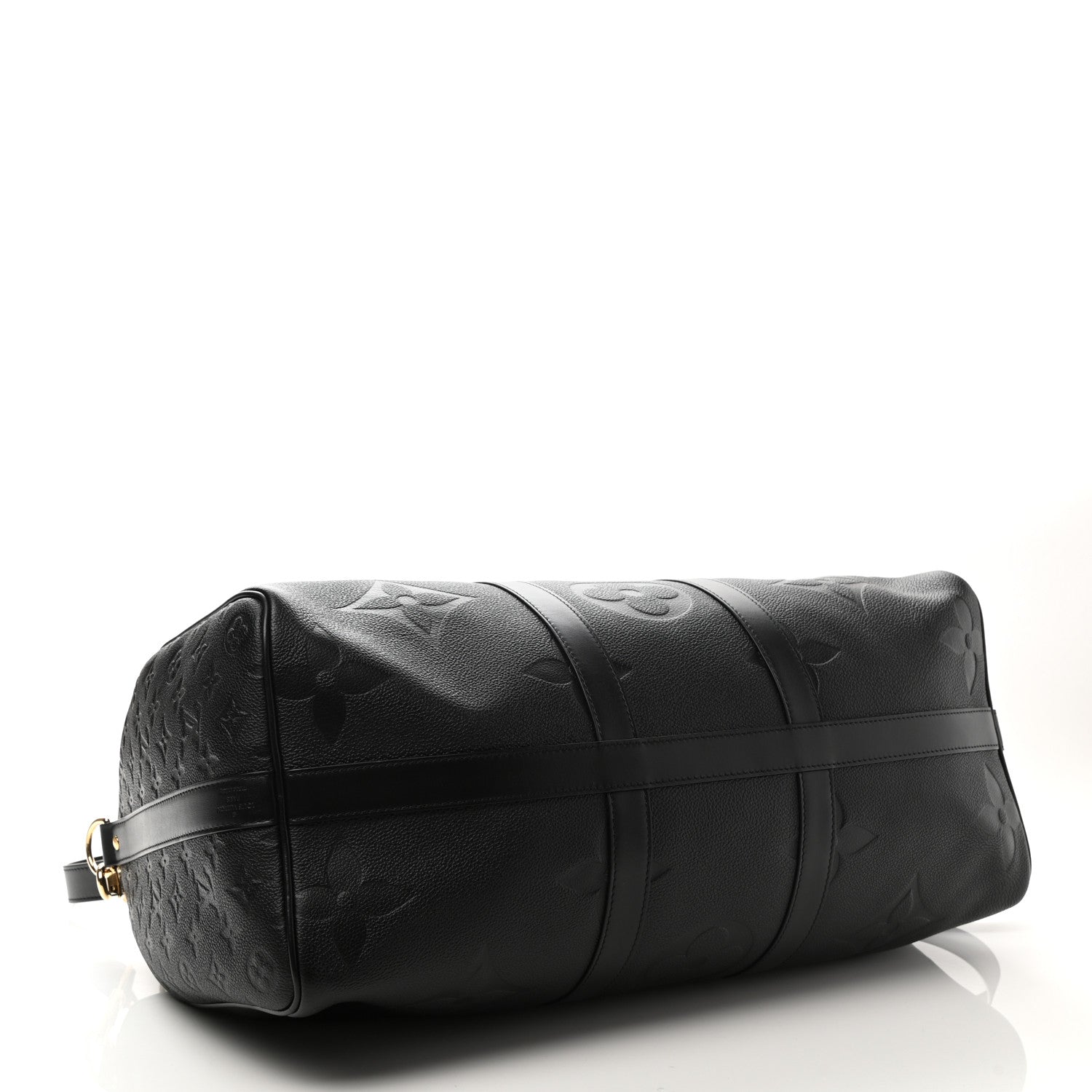 Louis Vuitton Empreinte Monogram Giant Keepall Bandouliere 45 Black 4 of 9