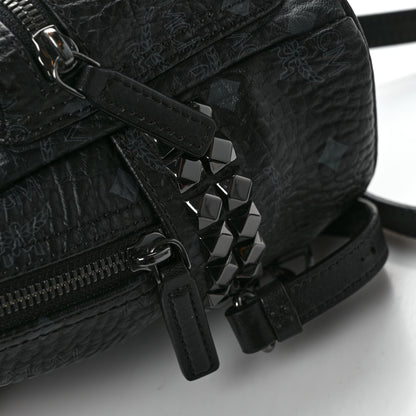 MCM Visetos Side Stud X-Mini Stark Bebe Boo Backpack Black 12 of 12