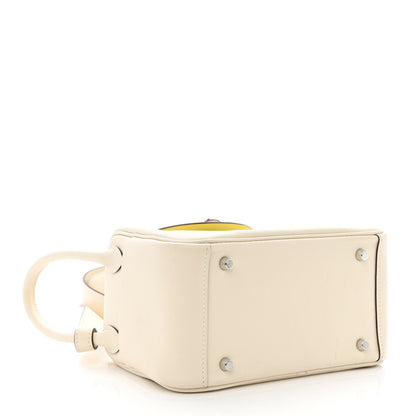 Hermes Swift Verso Mini Lindy 20 Nata Lime 4 of 12