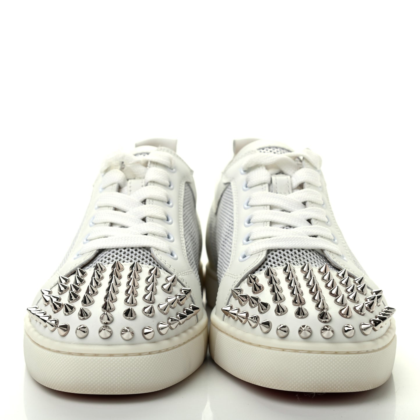 Nappa Spikes Womens Vieira Flat Sneakers 41 Latte Light Gold