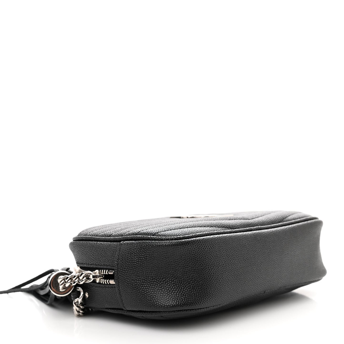 Grain De Poudre Matelasse Monogram Mini Lou Camera Bag Black