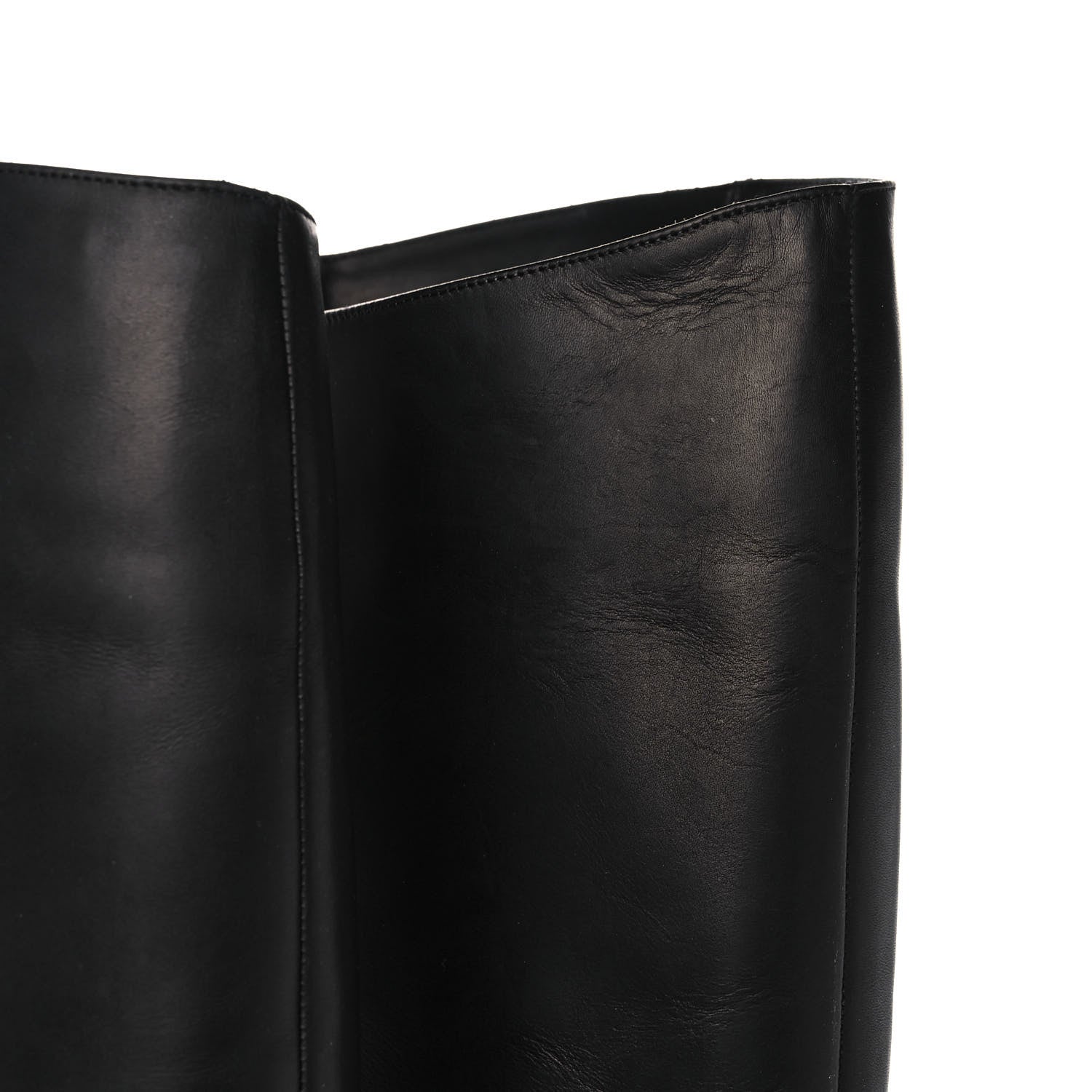 Christian Louboutin Calfskin Ingrassato Croche Cate 20 Boots 41 Black 8 of 13
