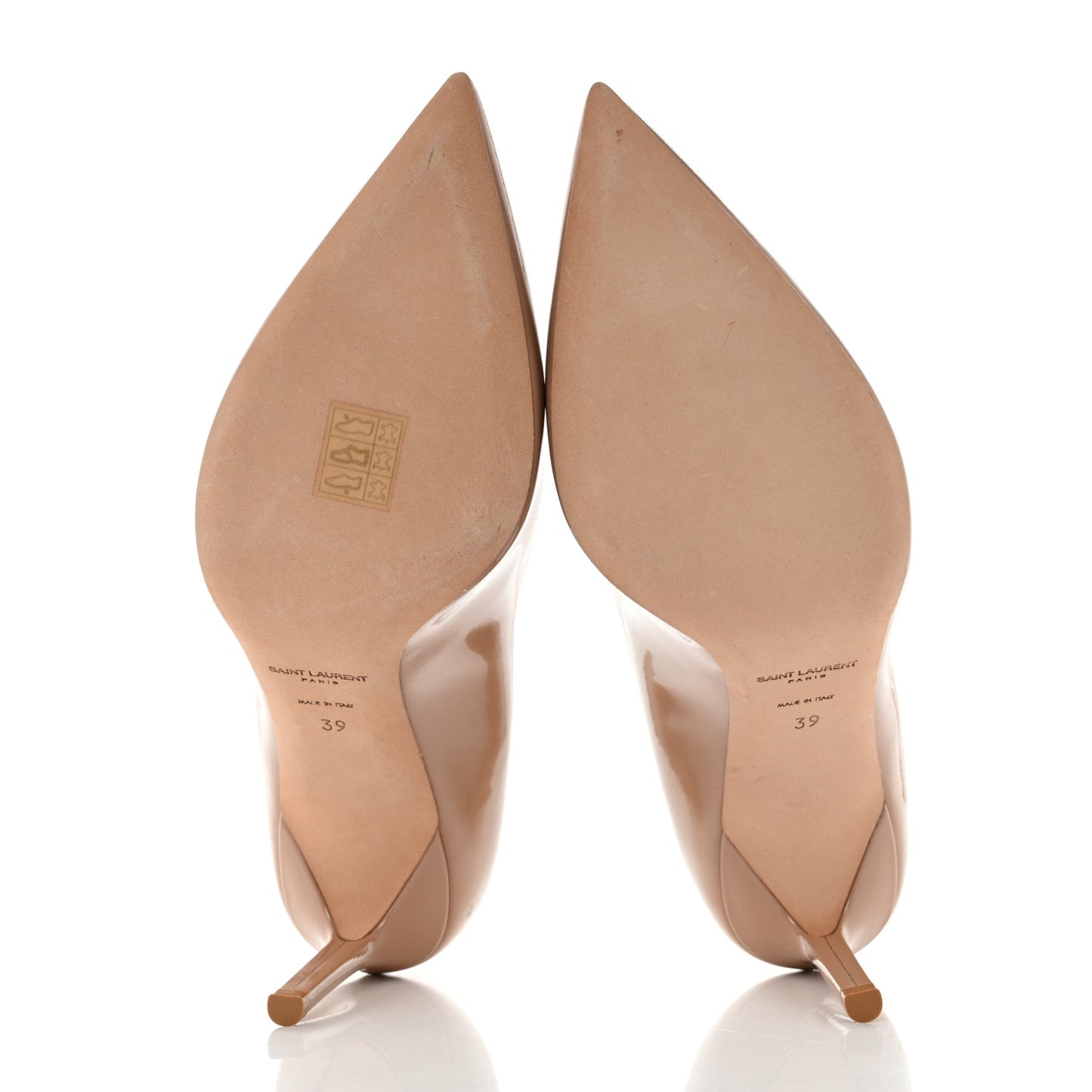 Patent Anja 85 Pumps 39 Nude