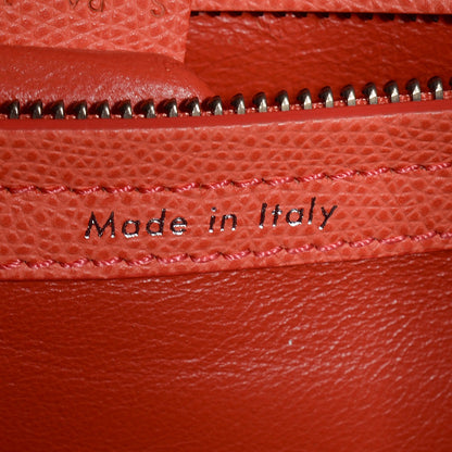 Celine Grained Calfskin Medium Phantom Luggage Coral 7 of 9