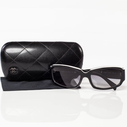 Chanel CC Sunglasses 5144 Black 7 of 7