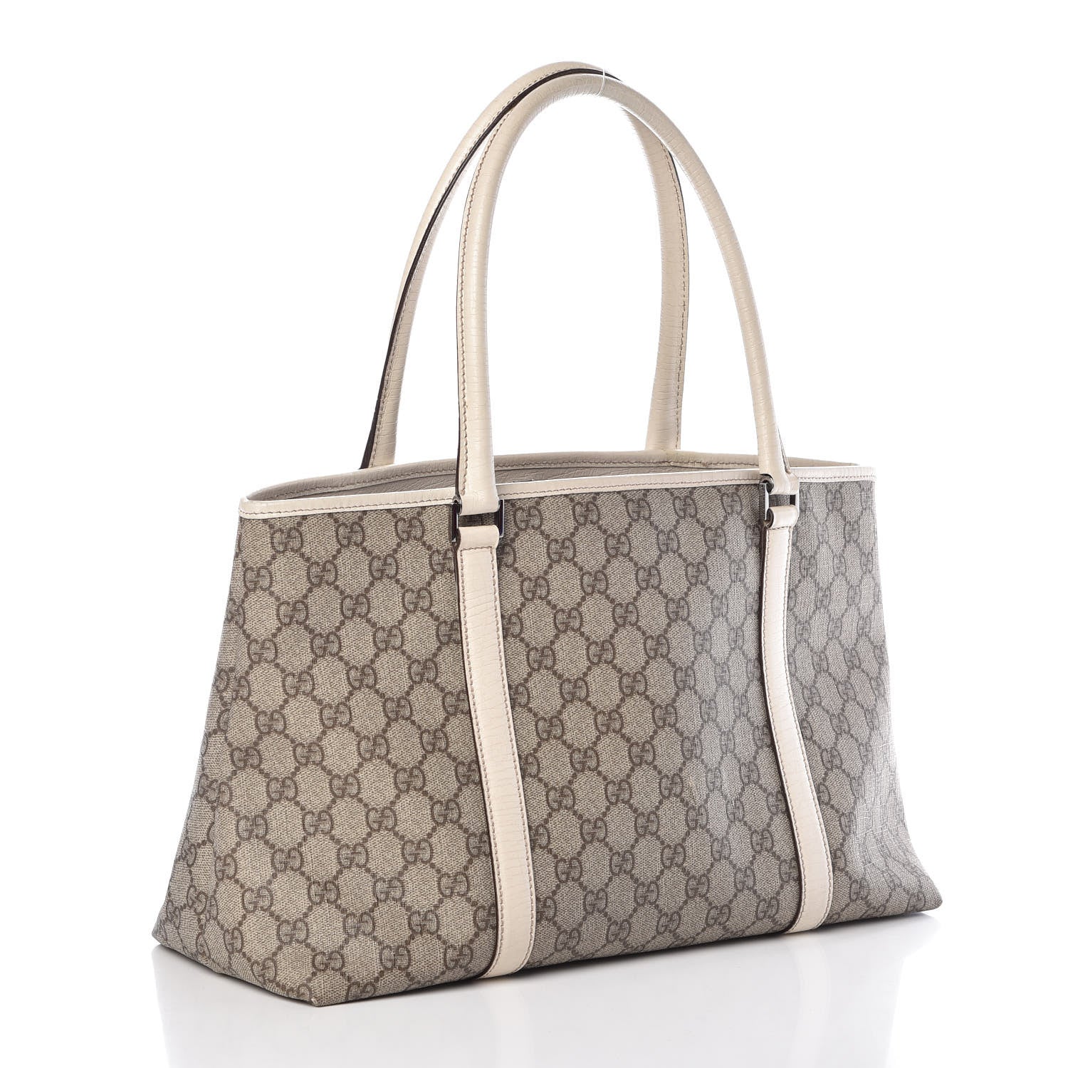 Gucci GG Plus Monogram Medium Joy Tote White 3 of 9