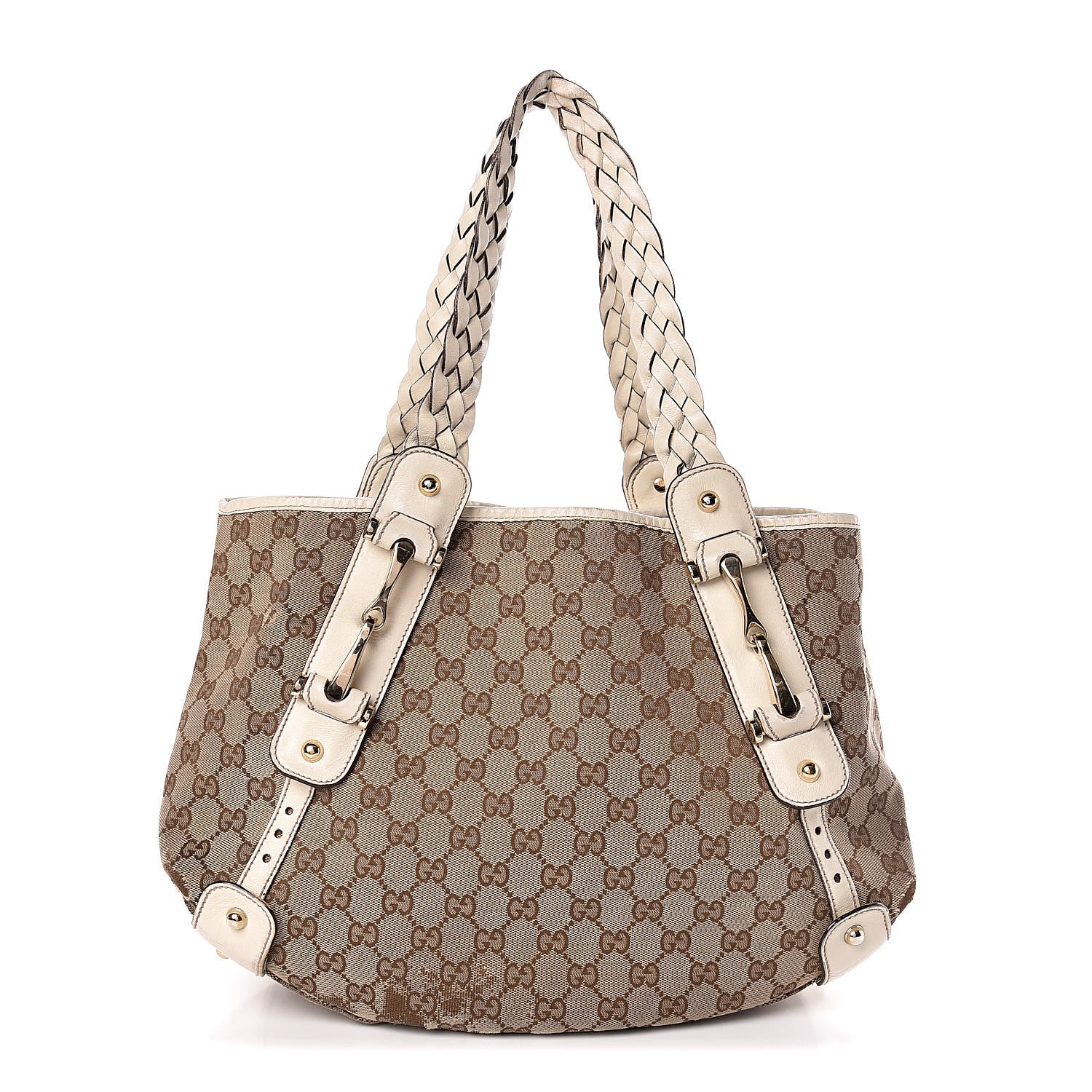 Gucci Monogram Small Pelham Shoulder Bag Off White 1 of 13