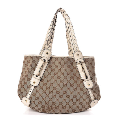 Gucci Monogram Small Pelham Shoulder Bag Off White 1 of 13