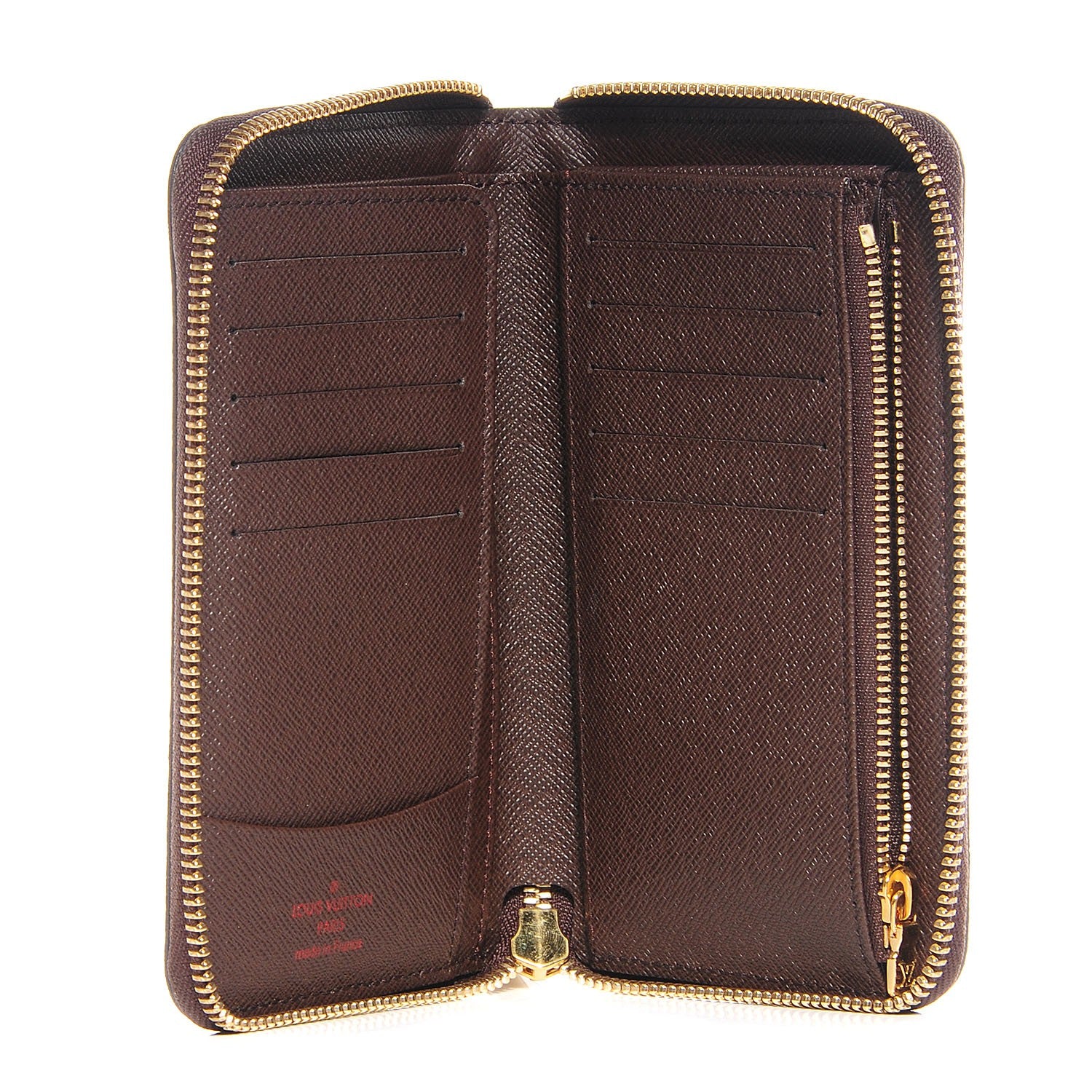 Louis Vuitton Damier Ebene Zippy Compact Wallet 5 of 8