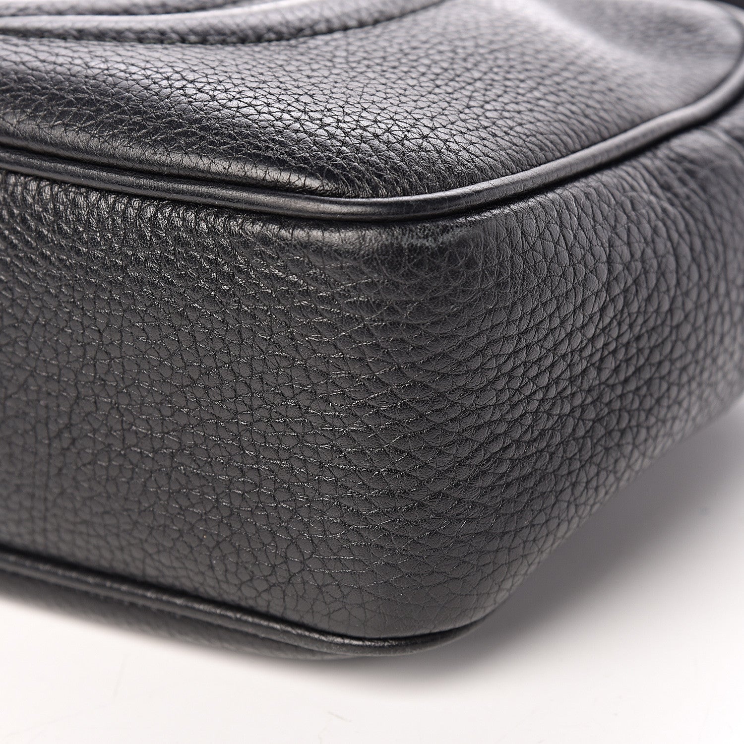 Gucci Pebbled Calfskin Small Soho Disco Bag Black 12 of 15