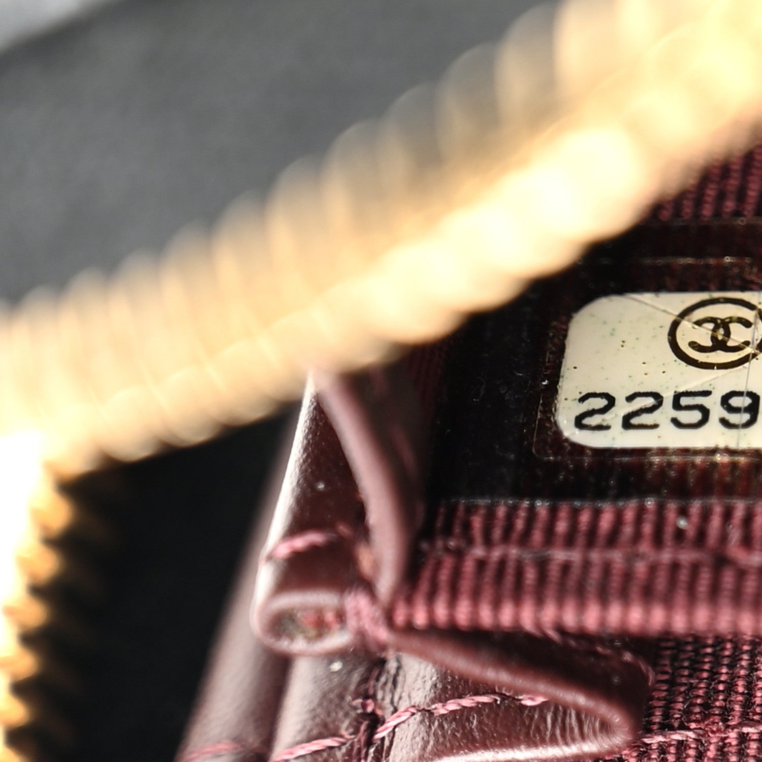 Chanel Caviar Quilted Zip Coin Purse Black 7 of 7