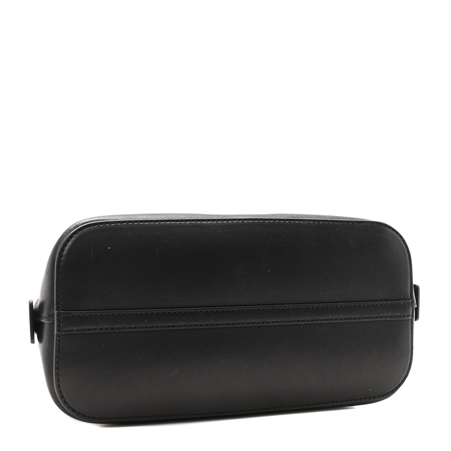The Row Saddle Calfskin Mini Devon Bag Black 4 of 10