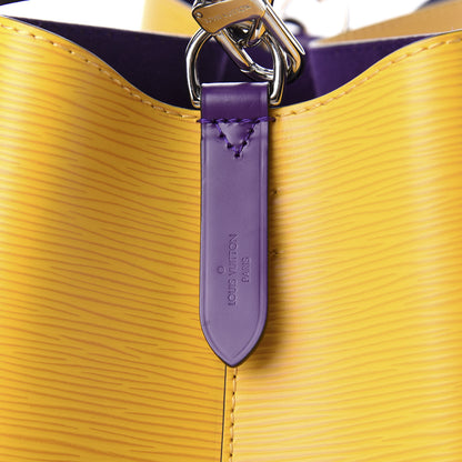 Louis Vuitton Epi NeoNoe MM Citron Violet 10 of 10