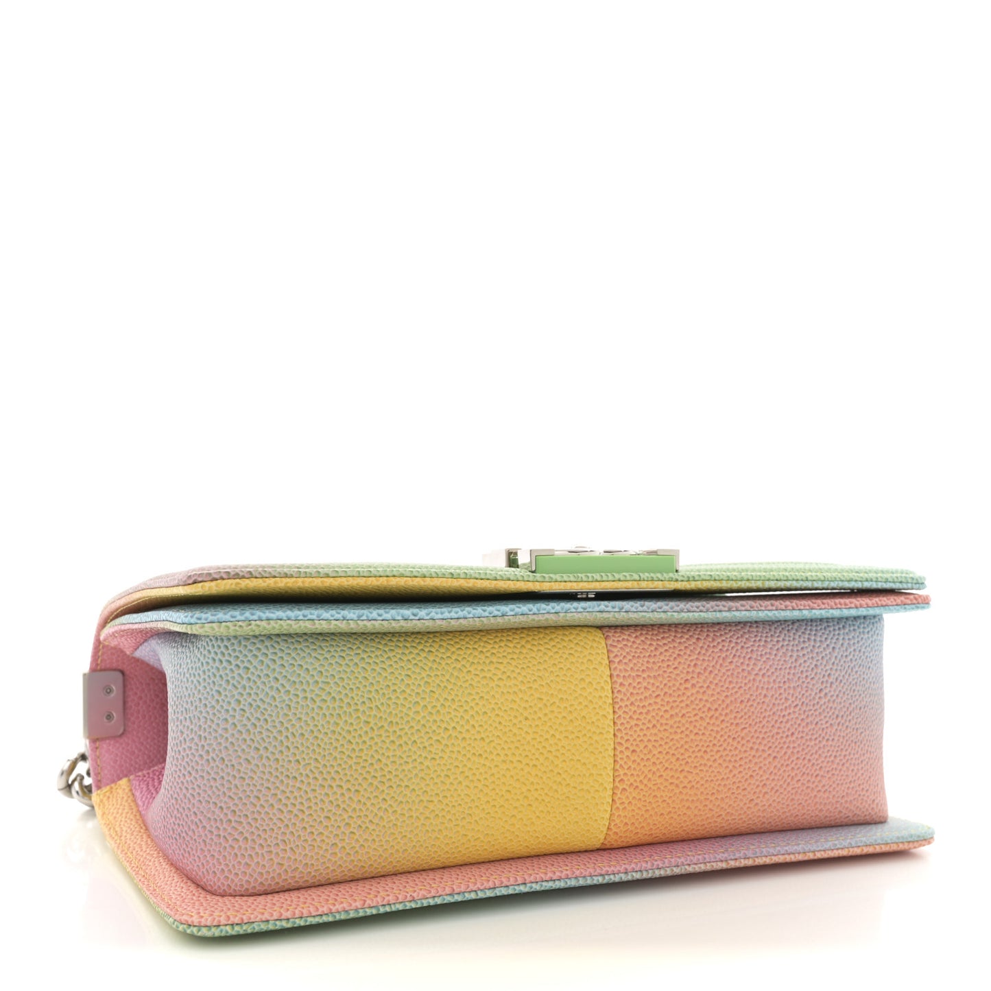 Caviar Quilted Medium Cuba Rainbow Boy Flap Multicolor