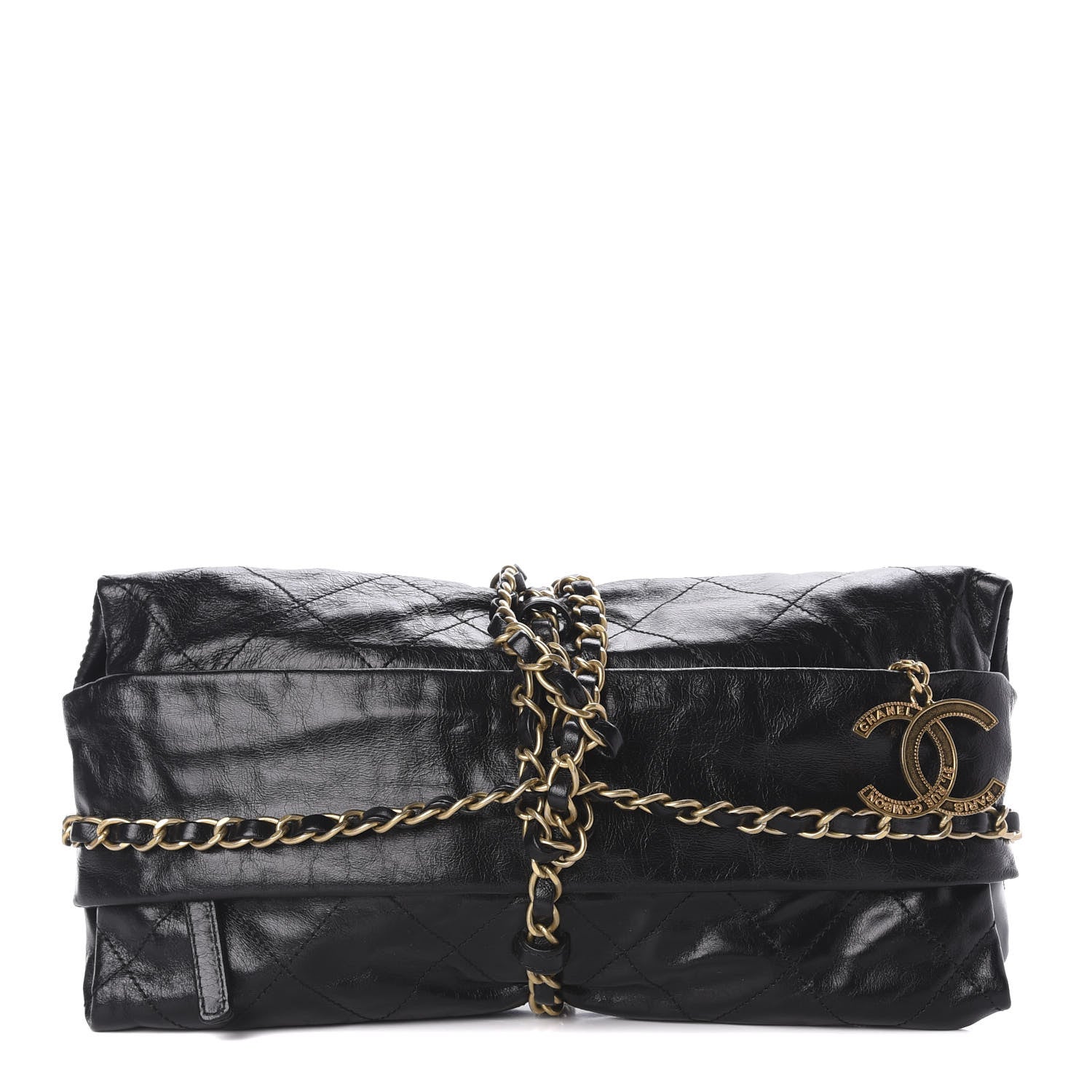 Chanel Calfskin Quilted Baluchon Black 1 of 10
