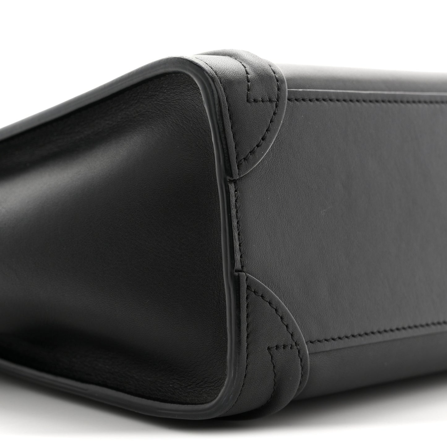 Smooth Calfskin Nano Luggage Black