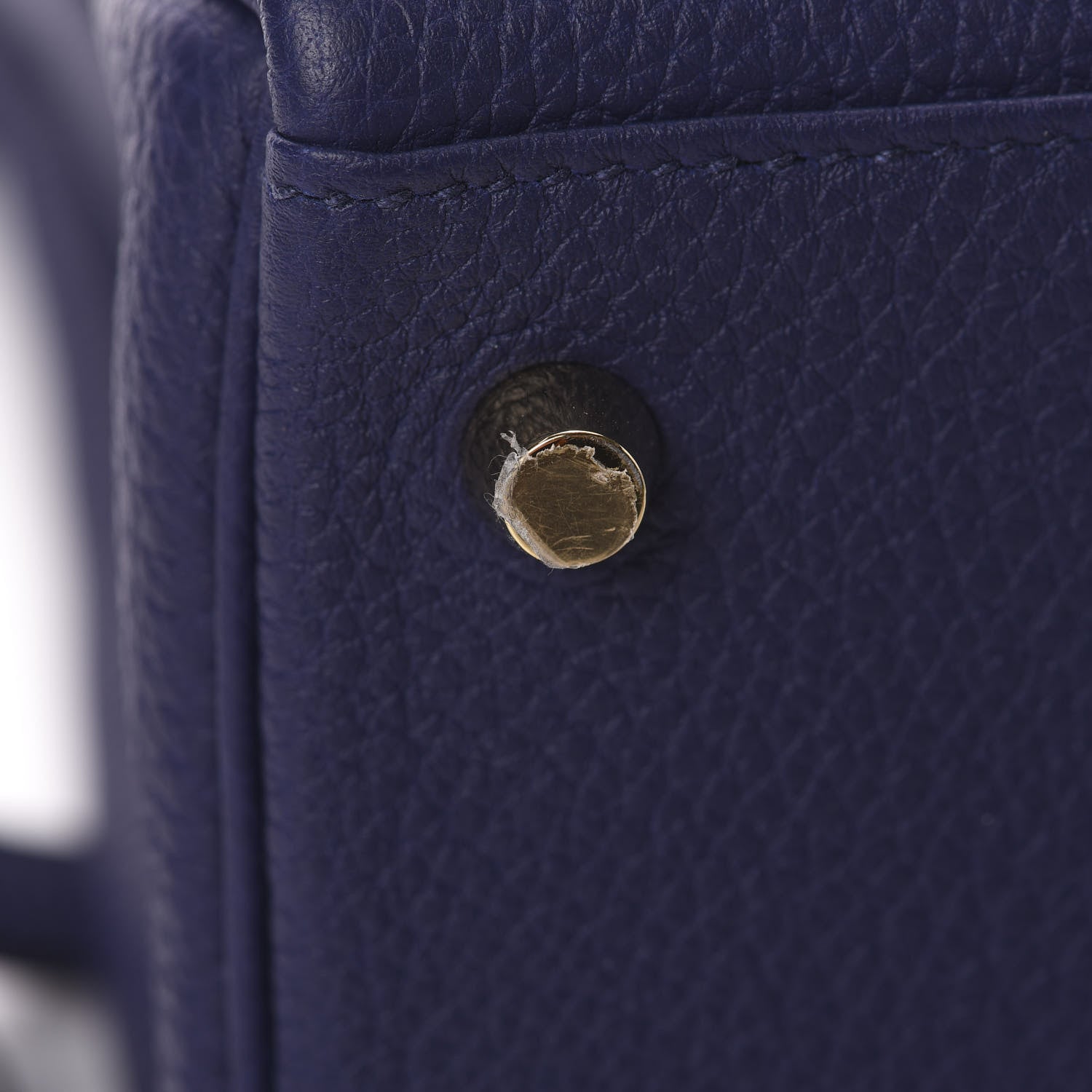 Hermes Togo Kelly Retourne 28 Bleu Encre 12 of 16