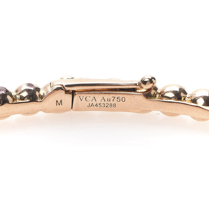 Van Cleef & Arpels 18K Rose Gold Perlee Pearls of Gold Bracelet M 4 of 6