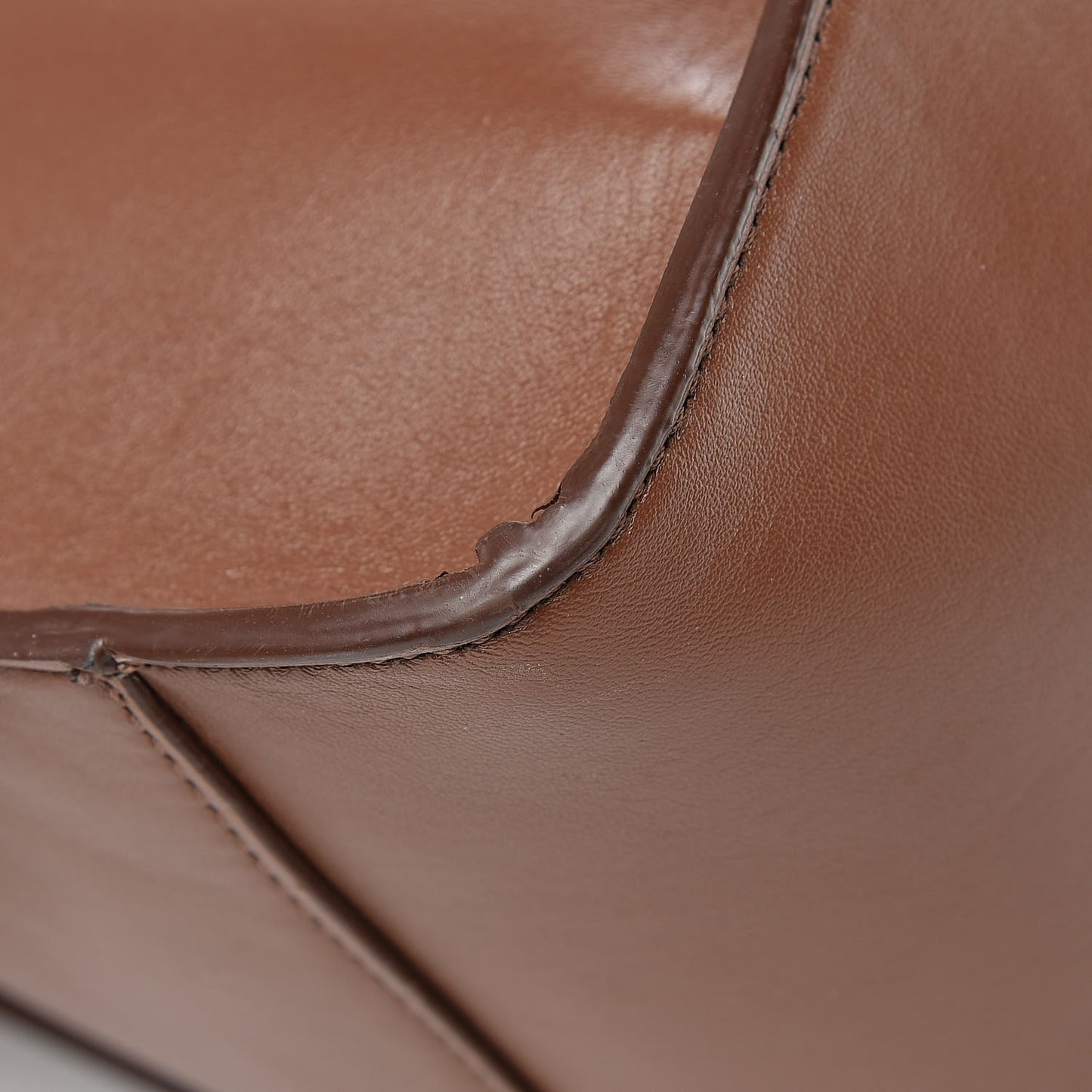 Eco Alter Nappa East West Perforated Tote Brown