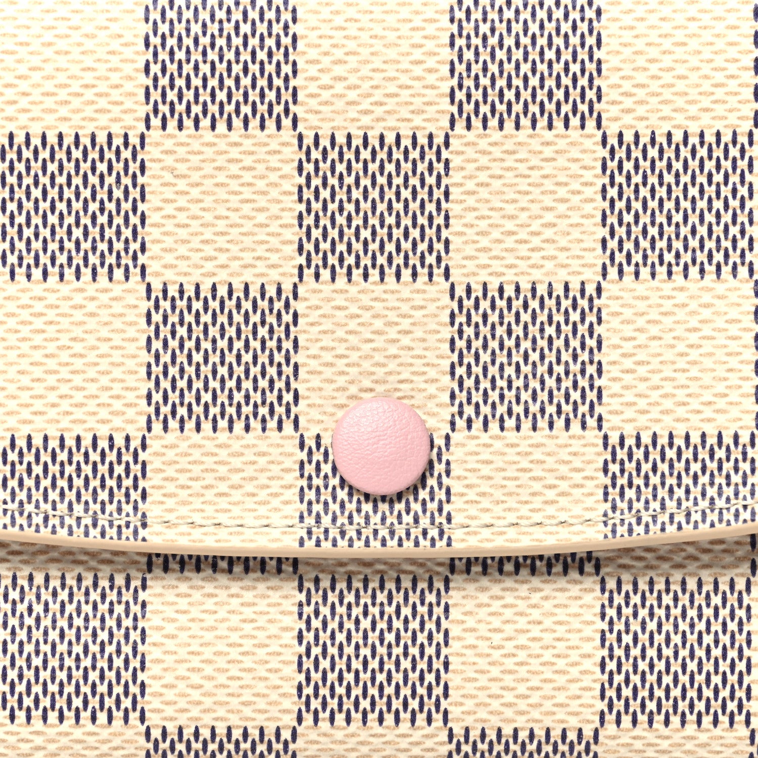 Louis Vuitton Damier Azur Emilie Wallet Rose Ballerine 7 of 11