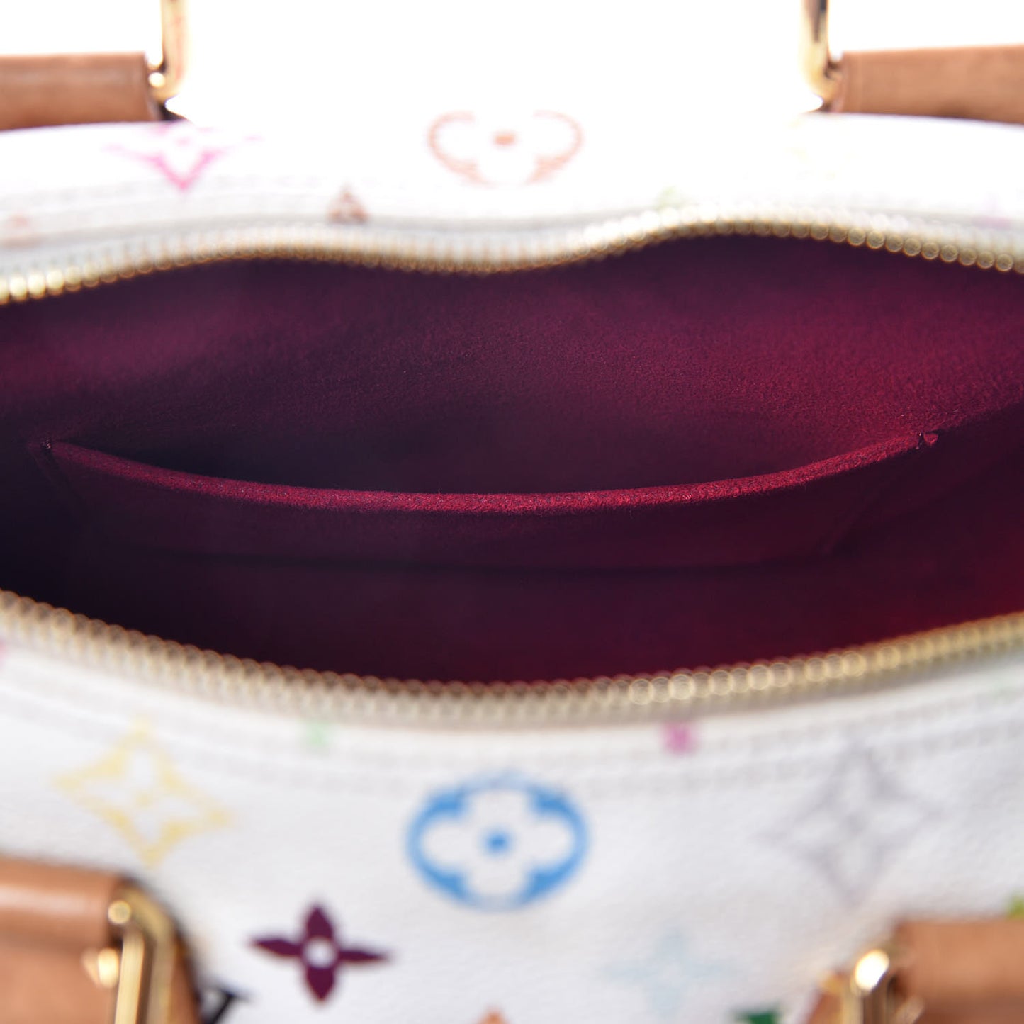 Monogram Multicolor Speedy 30 White
