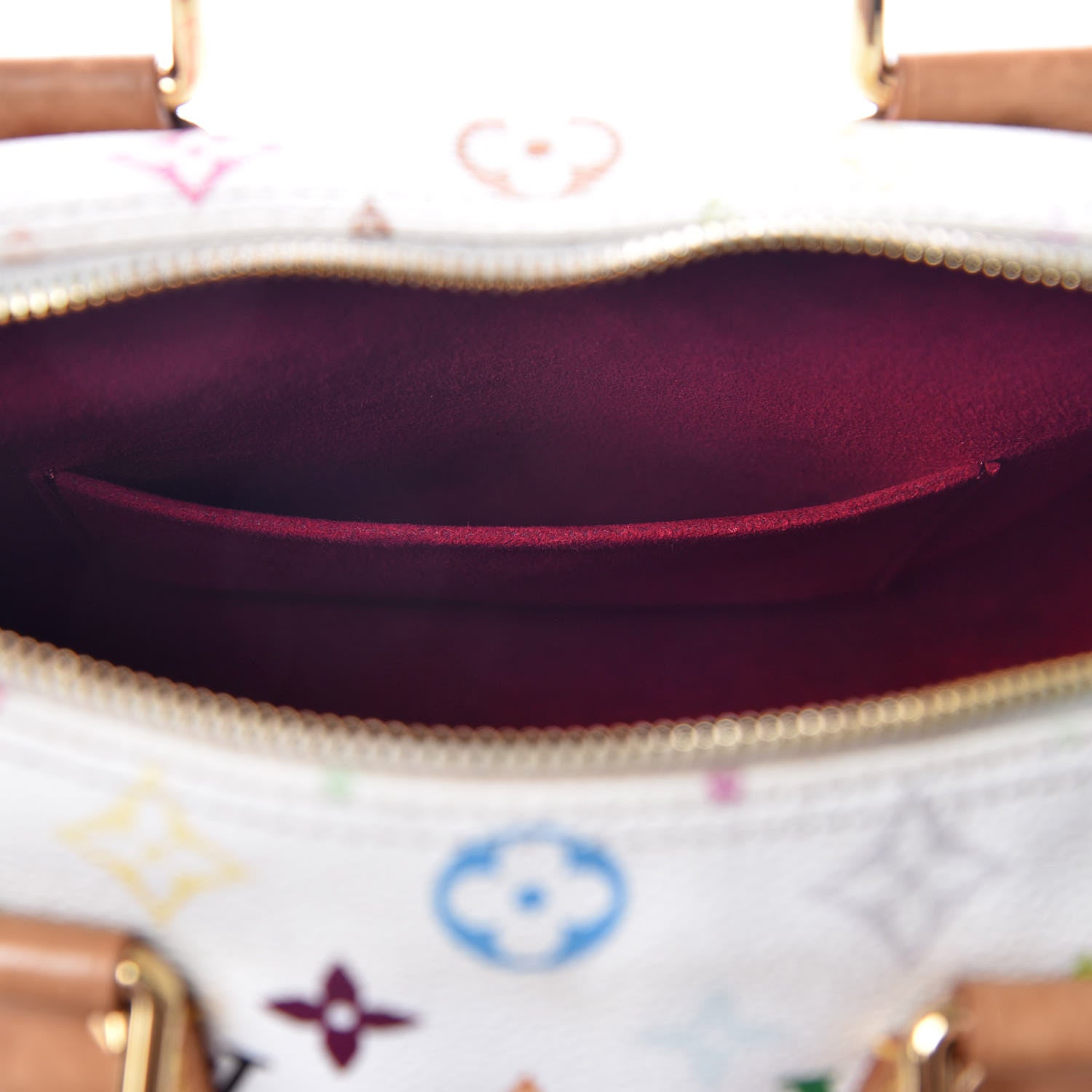 Louis Vuitton Monogram Multicolor Speedy 30 White 6 of 26
