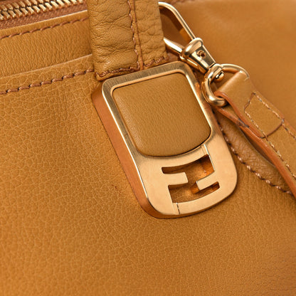 Fendi Vitello Dolce Marmol Large Chameleon Tote Yellow 17 of 18